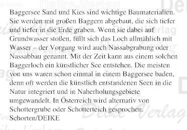 Baggersee