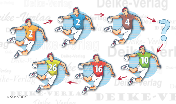 Handball - Logische Reihe