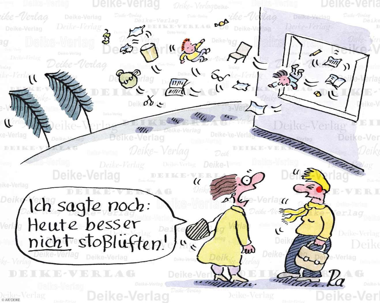nicht Stoßlüften