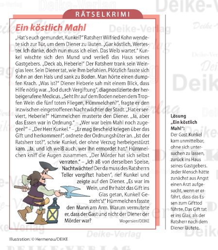 Ein köstlich Mahl (Heinerich Hümmelchen)