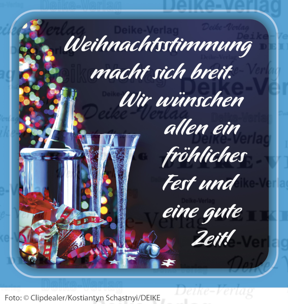 Weihnachtsstimmung macht sich breit ...