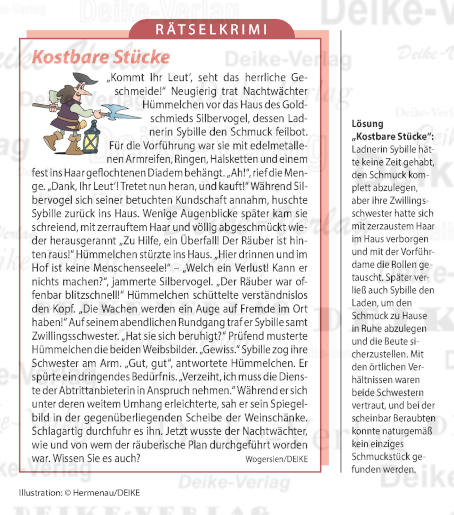 Kostbare Stücke (Hümmelchen)