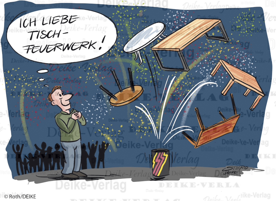 Tischfeuerwerk