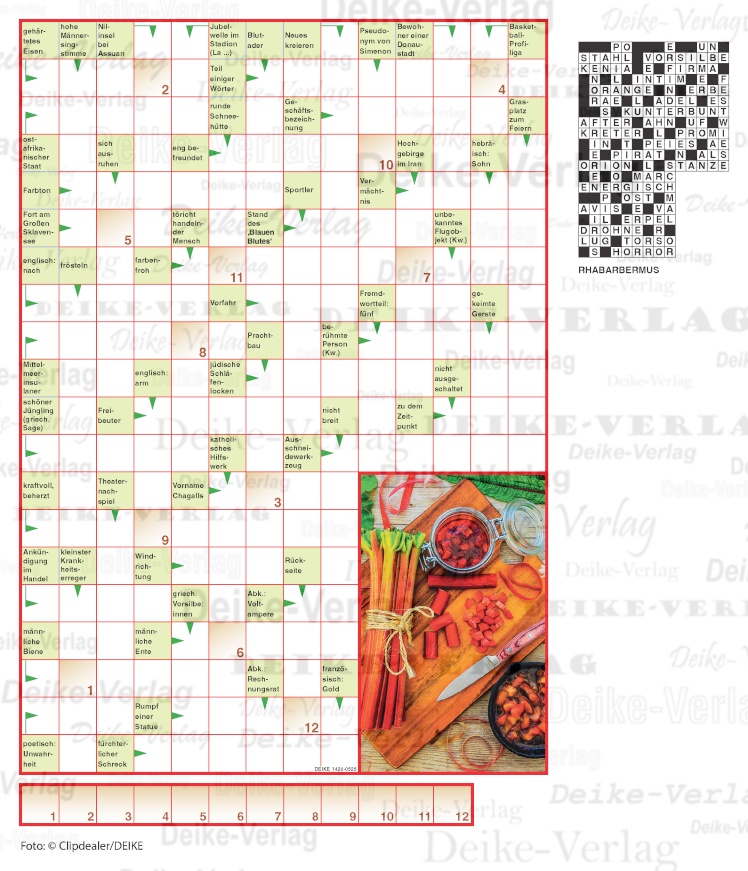 Rhabarbermus (Schwedenrätsel) 1420