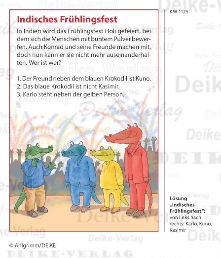 Holi  - Konrad das Krokodil KW 1125