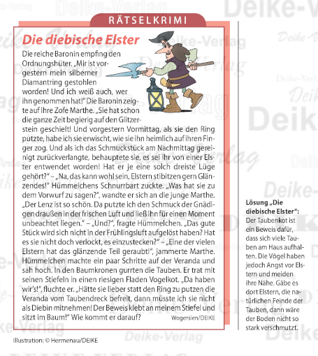 Die diebische Elster (Hümmelchen)