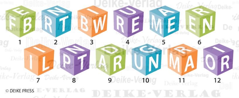 Gute Gedanken sind Wohltaten aus der Ferne - Würfelrätsel