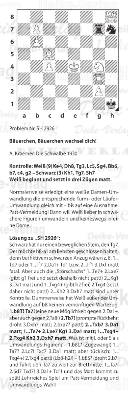 Schach KW 2926