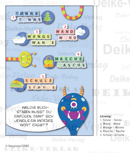 Wörter (Die Monsterbande)