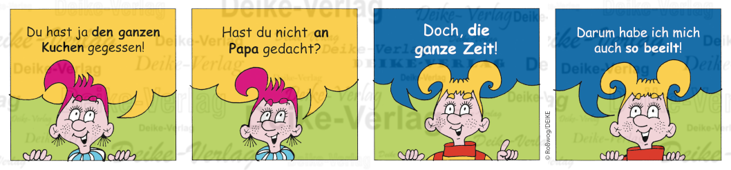 Kuchen gegessen - Die Pfiffigs