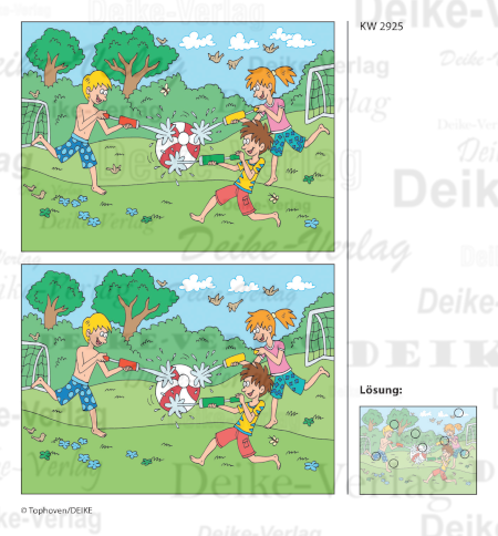 Wasserpistole - Fehlerbilder KW 2925