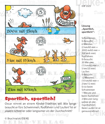 Sportlich, sportlich - Oscar der schlaue Dackel KW 3525