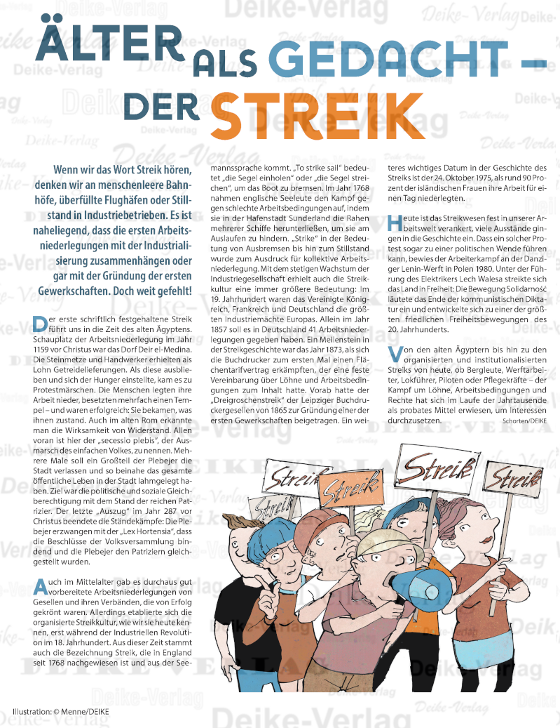 Der Streik
