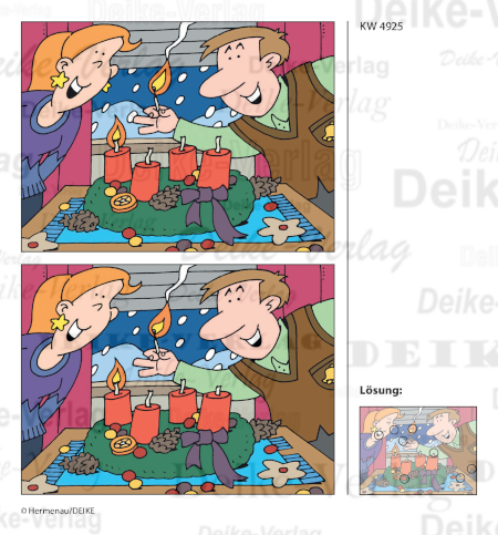 Adventskranz - Fehlerbilder KW 4952