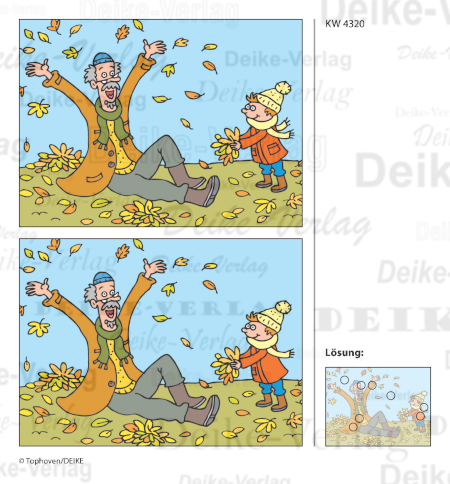 Herbstlaub - Fehlerbilder KW 4320