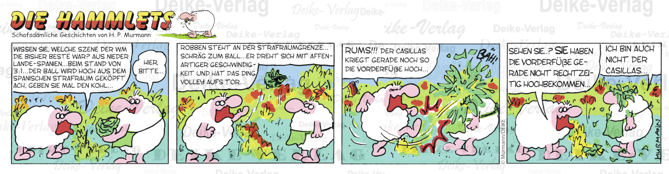 Fußball beim Gartengespräch - Hammlets