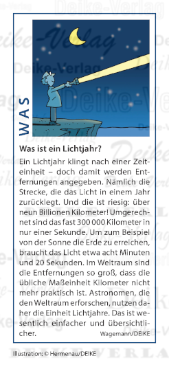 Was ist ein Lichtjahr?