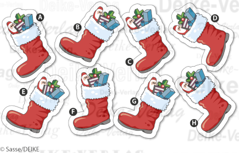 Nikolausstiefel - Einer fällt aus der Reihe