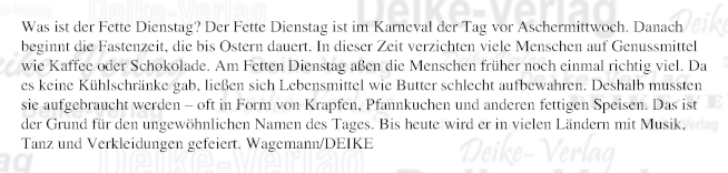 Was ist der Fette Dienstag?