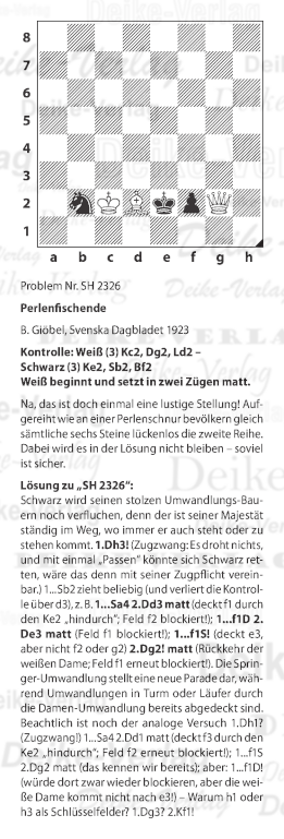 Schach KW 2326