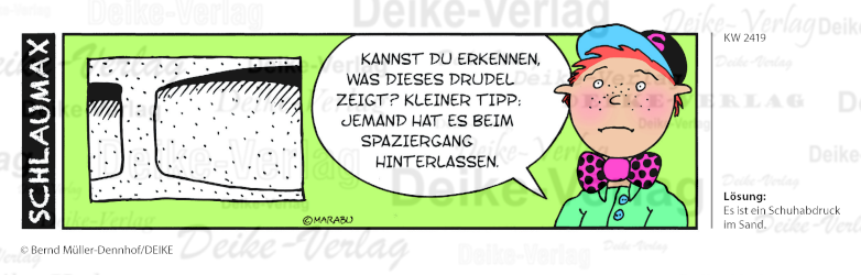 Schuhabdruck - Schlaumax KW 2419