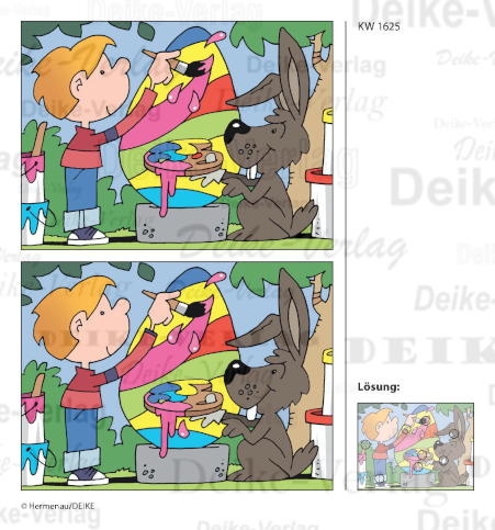 Osterei - Fehlerbild KW 1625