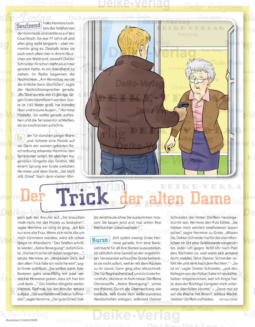 Der Trick der alten Dame