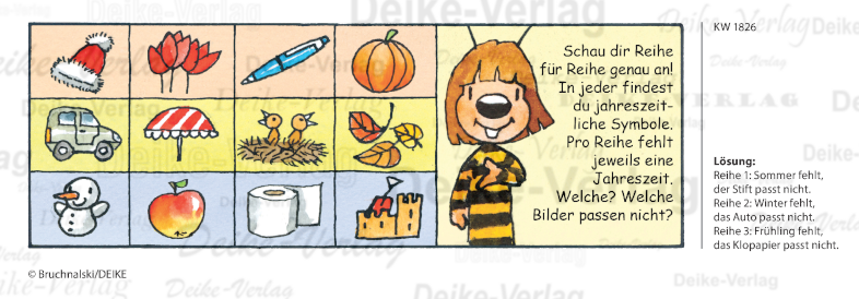 Symbole - Irmi die Rätselbiene KW 1826