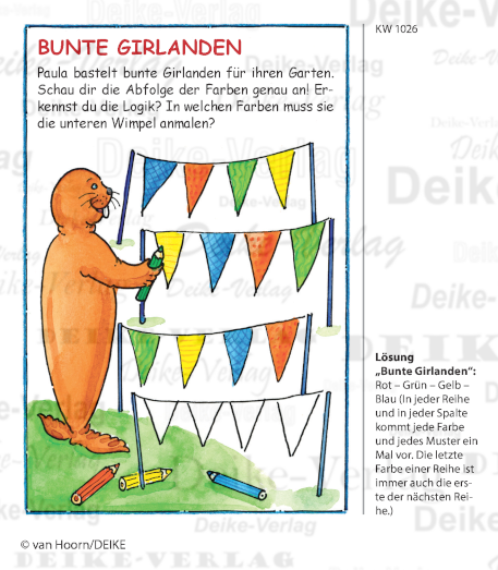 Girlanden - Paula das Walross KW 1026