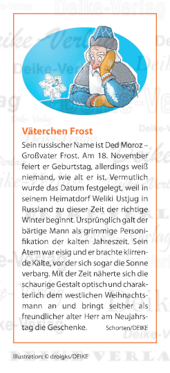 Väterlichen Frost