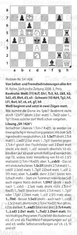 Schachaufgabe KW 1426