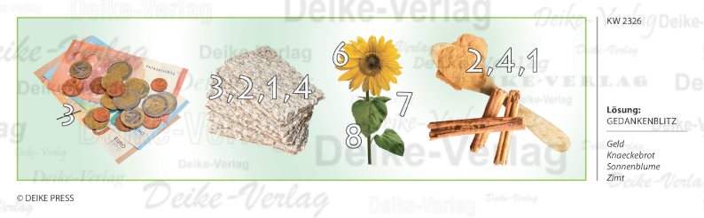 Gedankenblitz - Rebus KW 2326