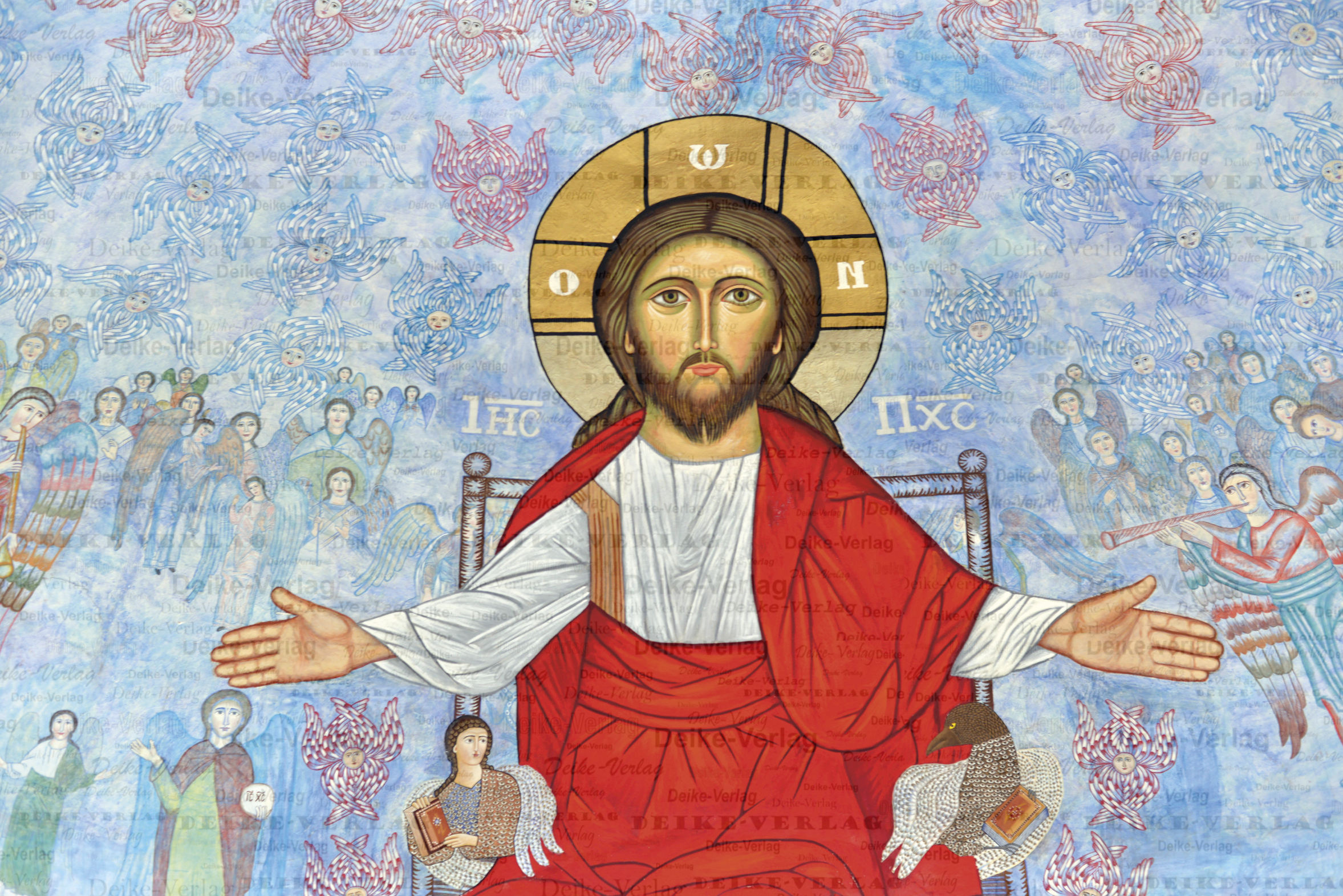 Jesus in einer Koptischen Kirche 