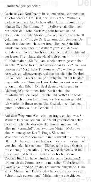 Familienangelegenheiten