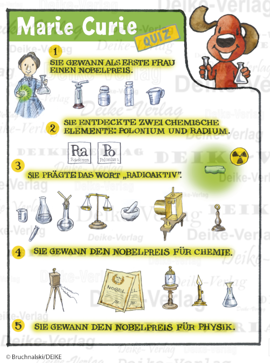 Marie Curie - Oscar der schlaue Dackel KW 2724