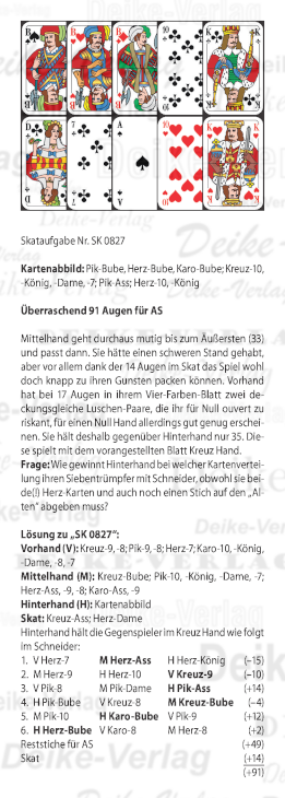 Skat KW 0827
