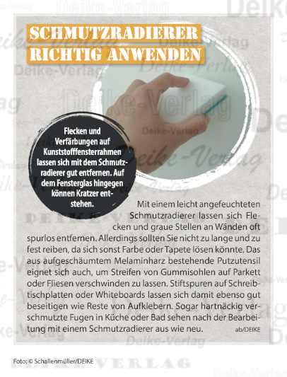 Schmutzradierer