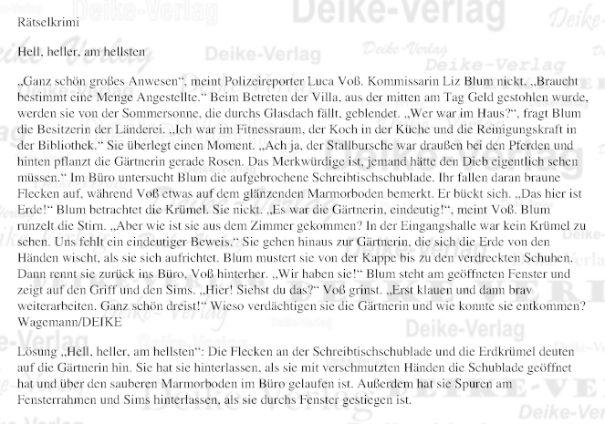 Hell, Heller, am Hellsten (Liz Blum)