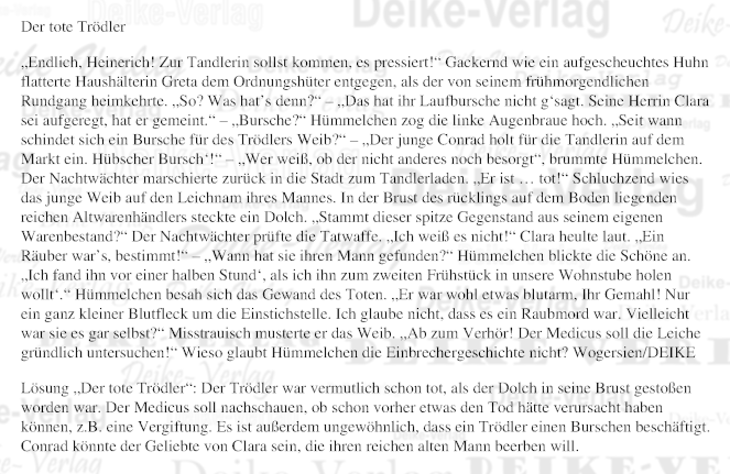 Der tote Trödler (Hümmelchen)