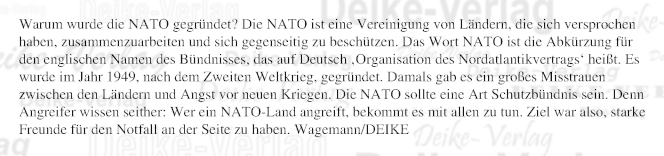 Warum wurde die Nato gegründet?