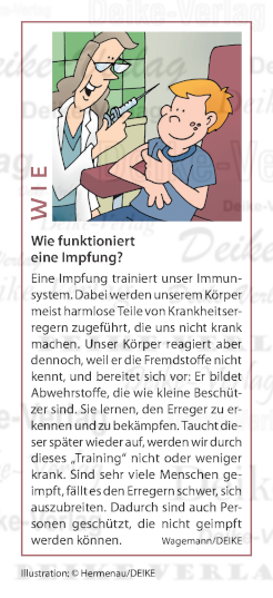 Wie funktioniert eine Impfung?