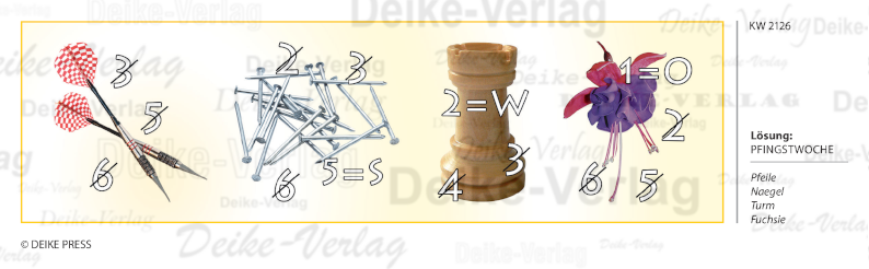 Pfingstwoche - Rebus KW 2126