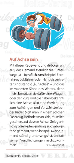 Auf Achse sein