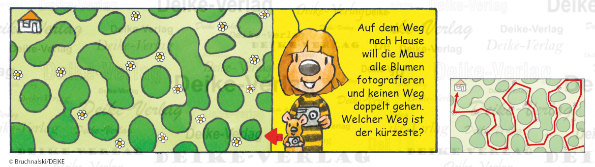 Labyrinth  - Irmi die Rätselbiene KW 1525