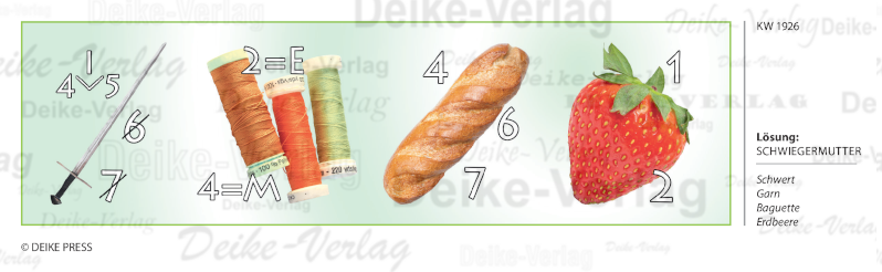 Schwiegermutter - Rebus KW 1926