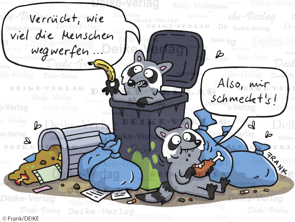 Was der Mensch so wegwirft ...