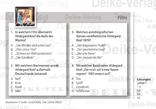 Hildegard Knef - Quiz