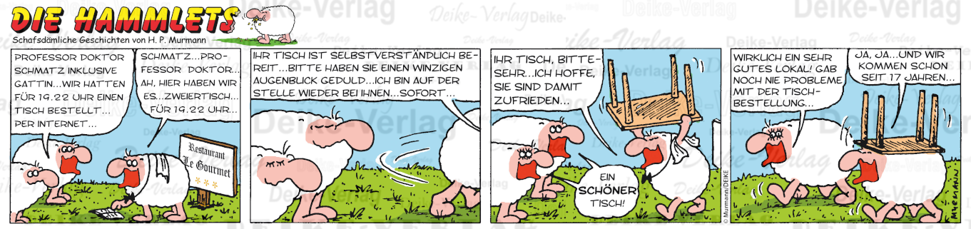 Die Tischreservierung - Hammlets