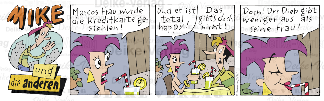 Kreditkarte gestohlen - Mike und die anderen KW 4513