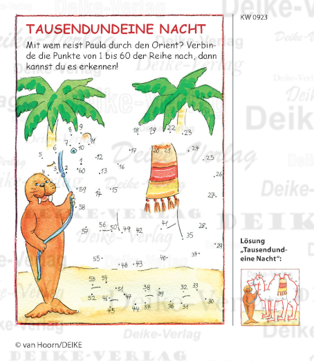 Kamel (Tausend Undine Nacht) - Paula das Walross KW 0923